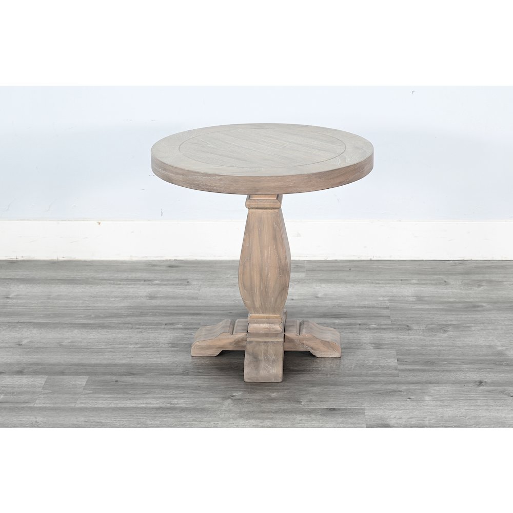 Chair Side Table, Wheat. Picture 5