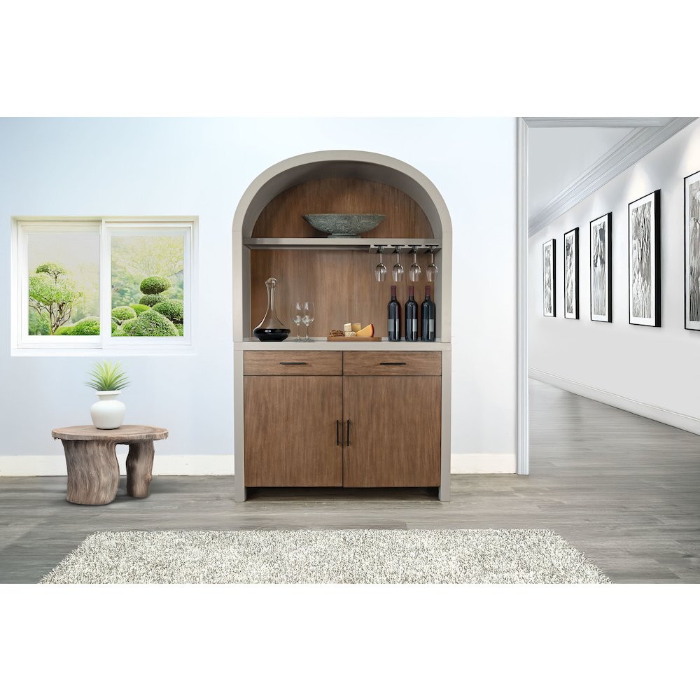 Arch Cabinet Coffee/Wine Bar. Picture 2