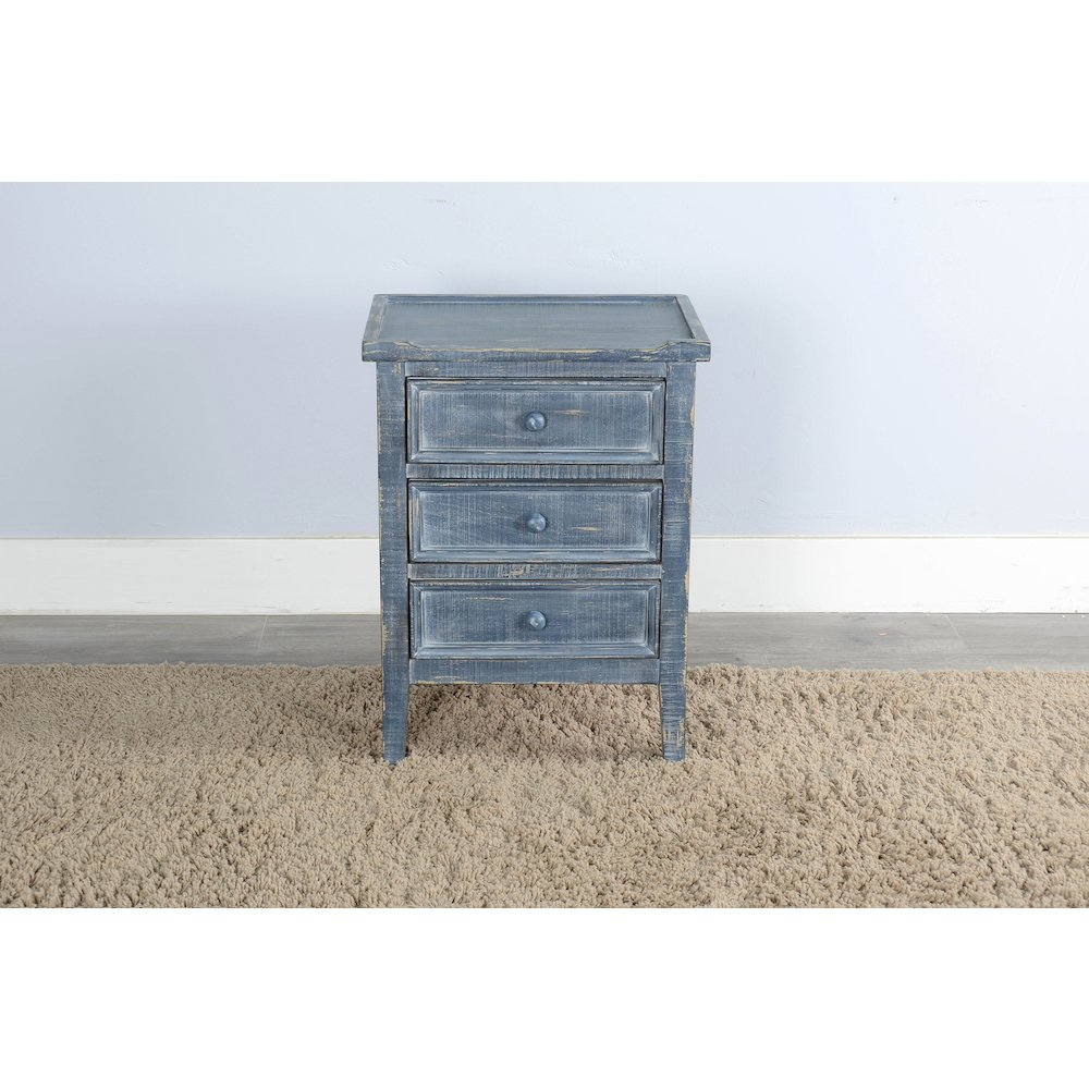 Ocean Blue End Table. Picture 2