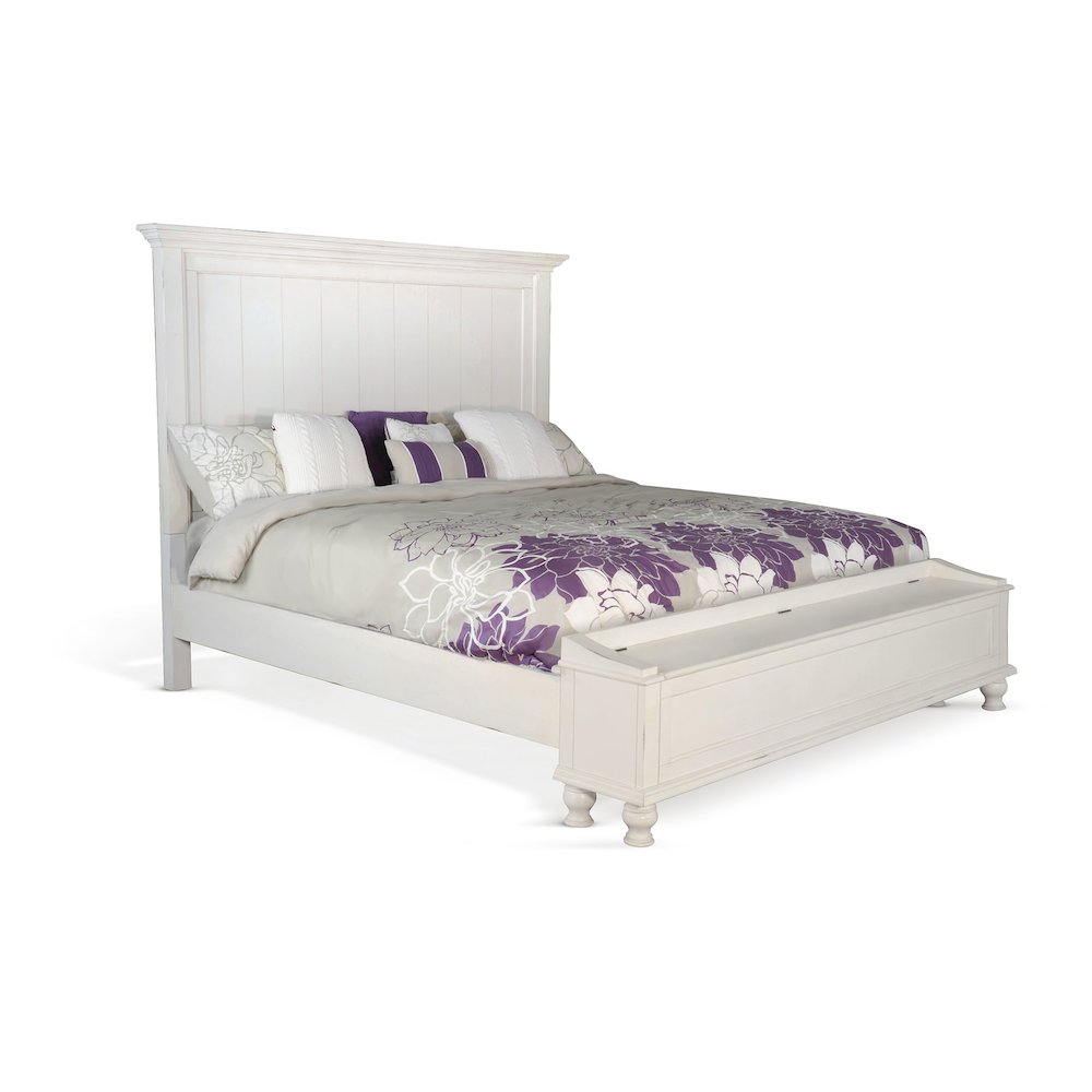 Carriage House Queen Bed with Storage. Picture 1
