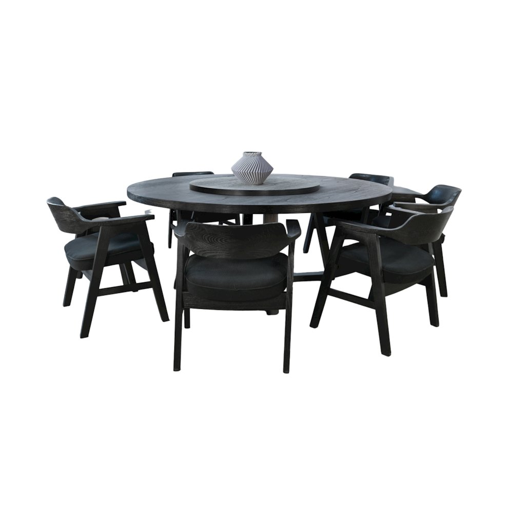 Mia Large Round Dining Set. Picture 1