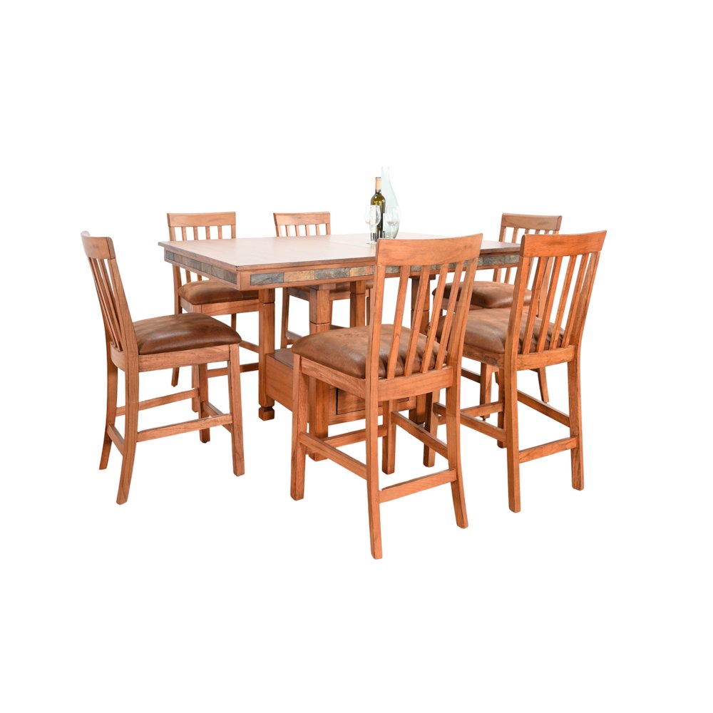 Sedona 42" Traditional Counter Height Dining Set. Picture 1