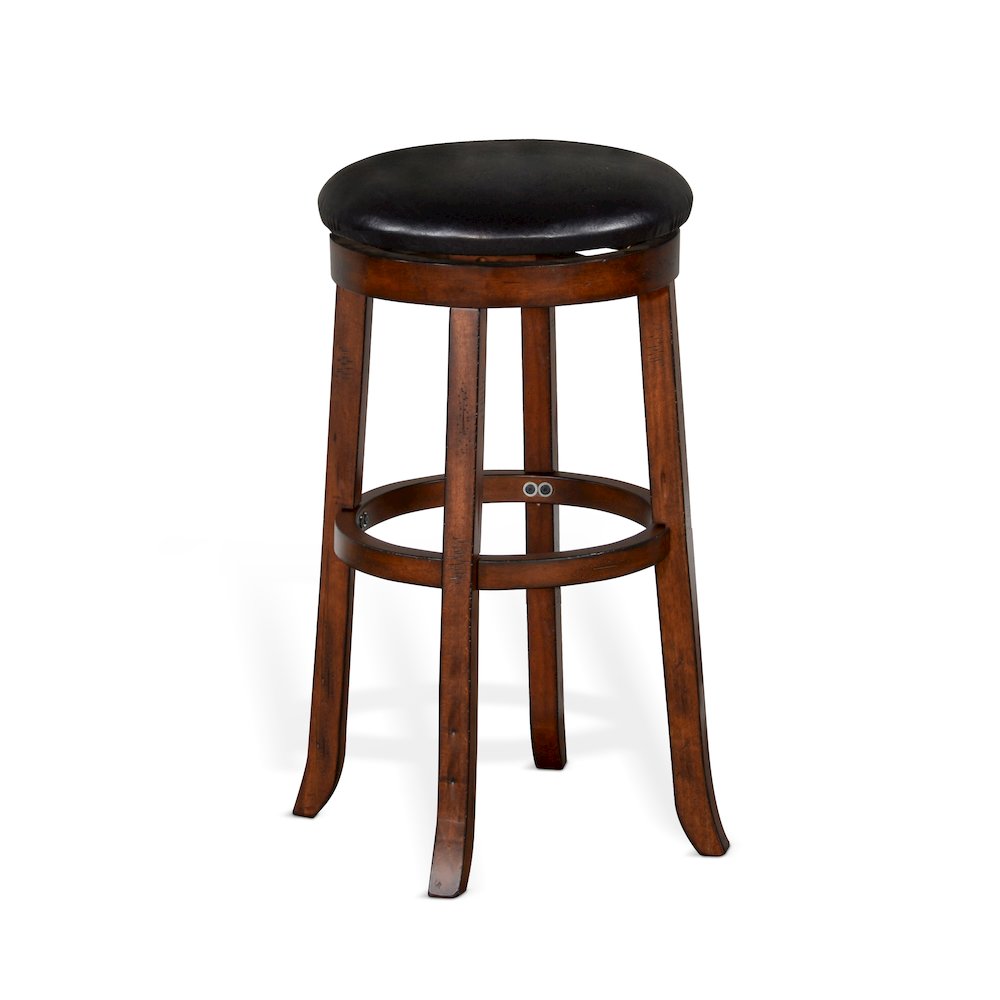 Bar Swivel Stool, Cushion Seat (Set of 2). Picture 1