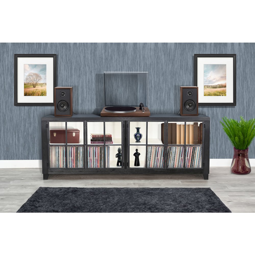 Ryan Industrial Long Accent Cabinet. Picture 3