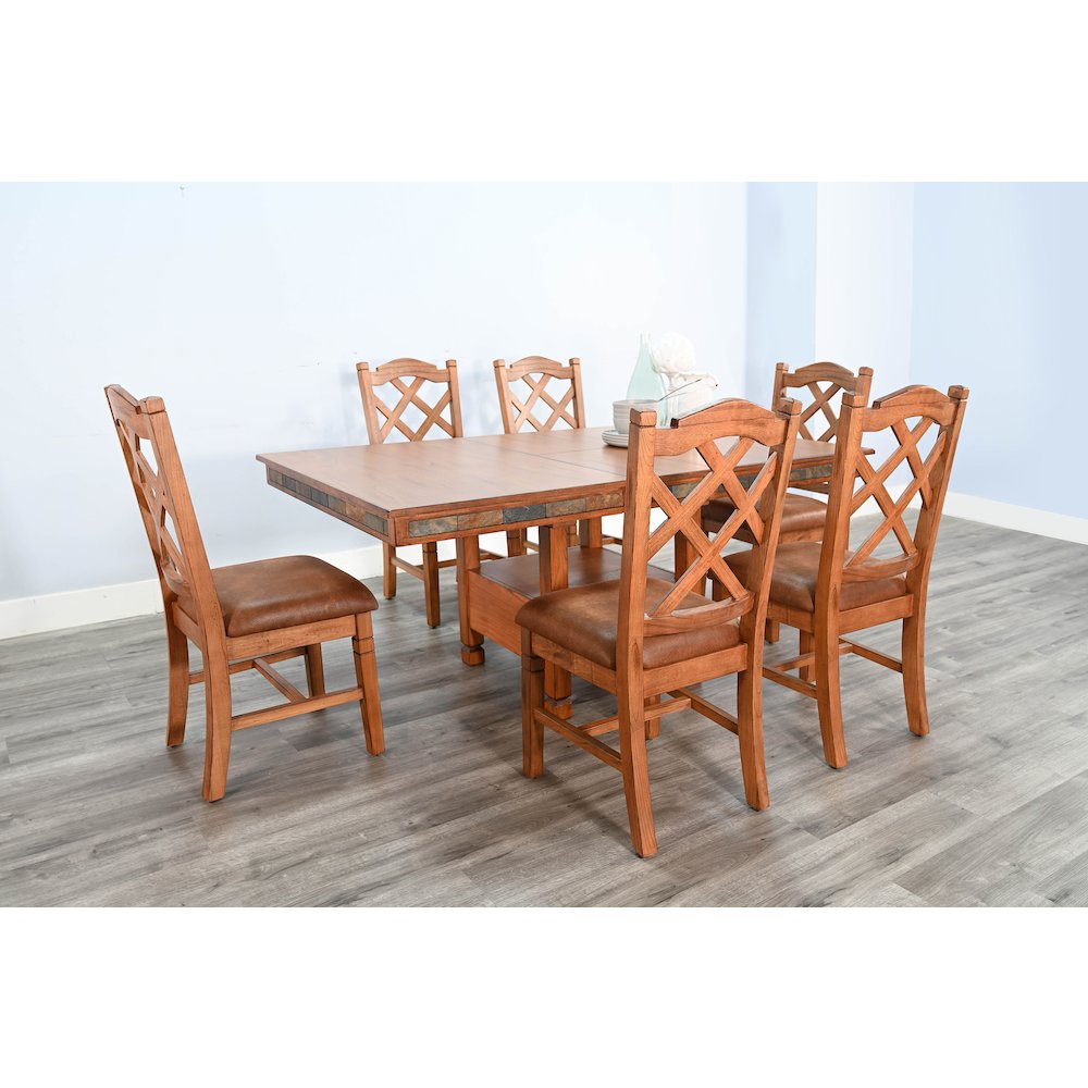 Sedona 42" Traditional Wood Dining Table. Picture 2