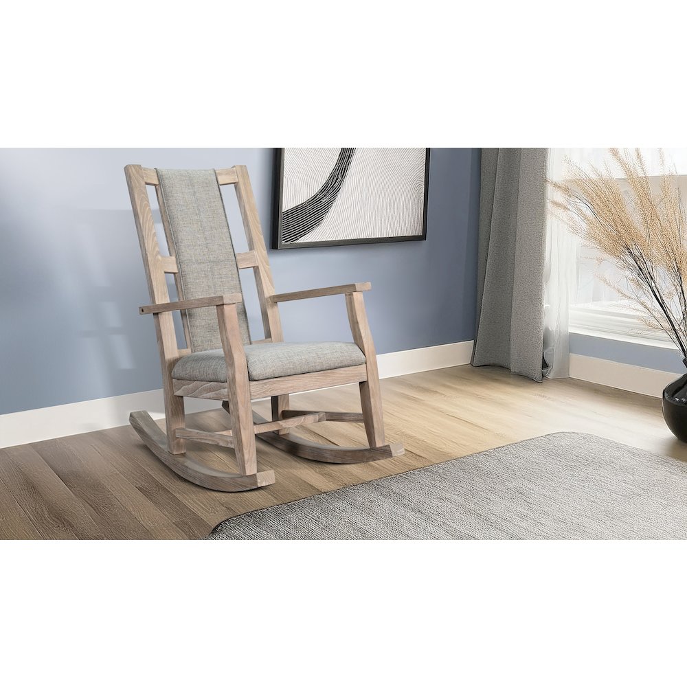 Mara Modern Cushion Rocker. Picture 2