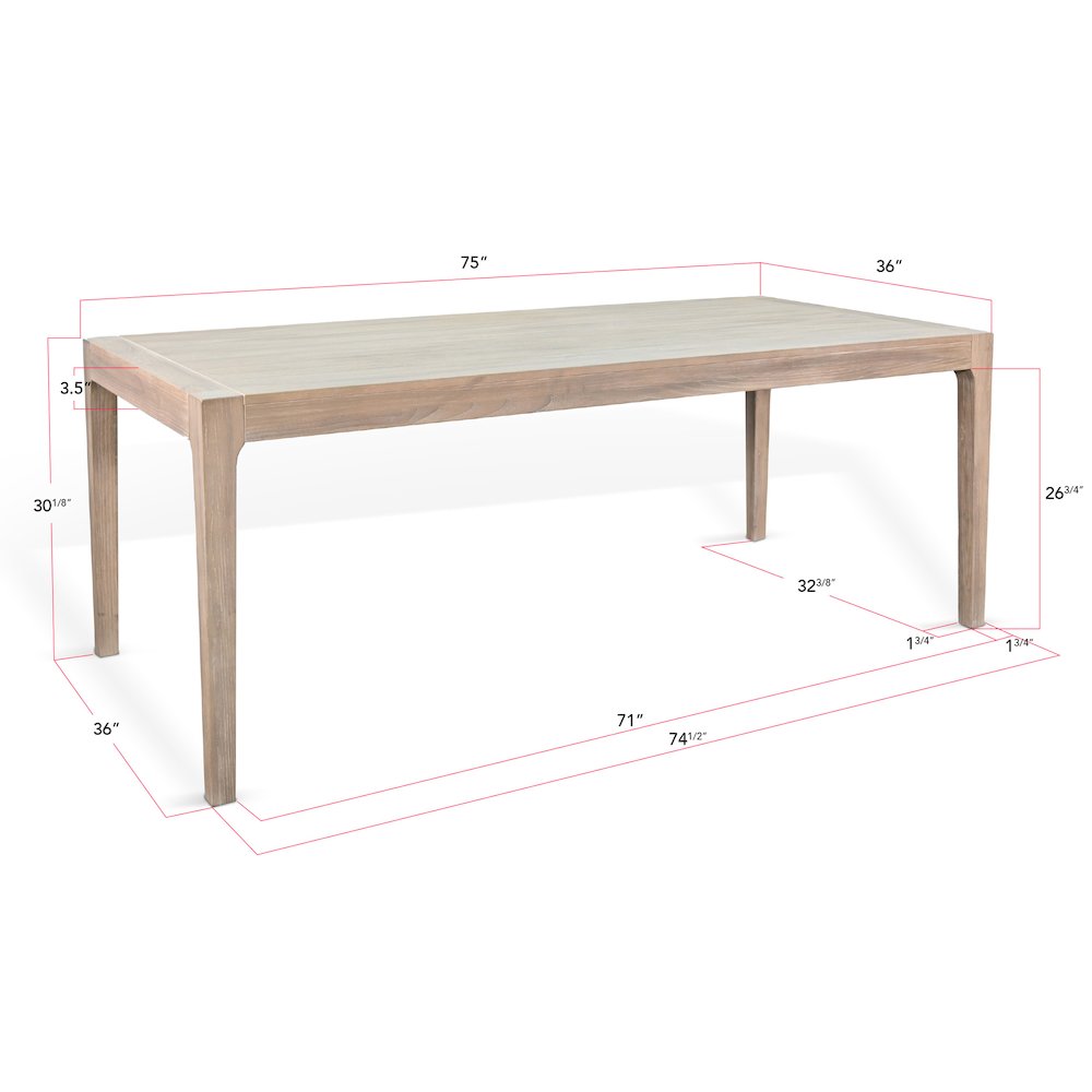 Modern Blair Dining Table. Picture 6