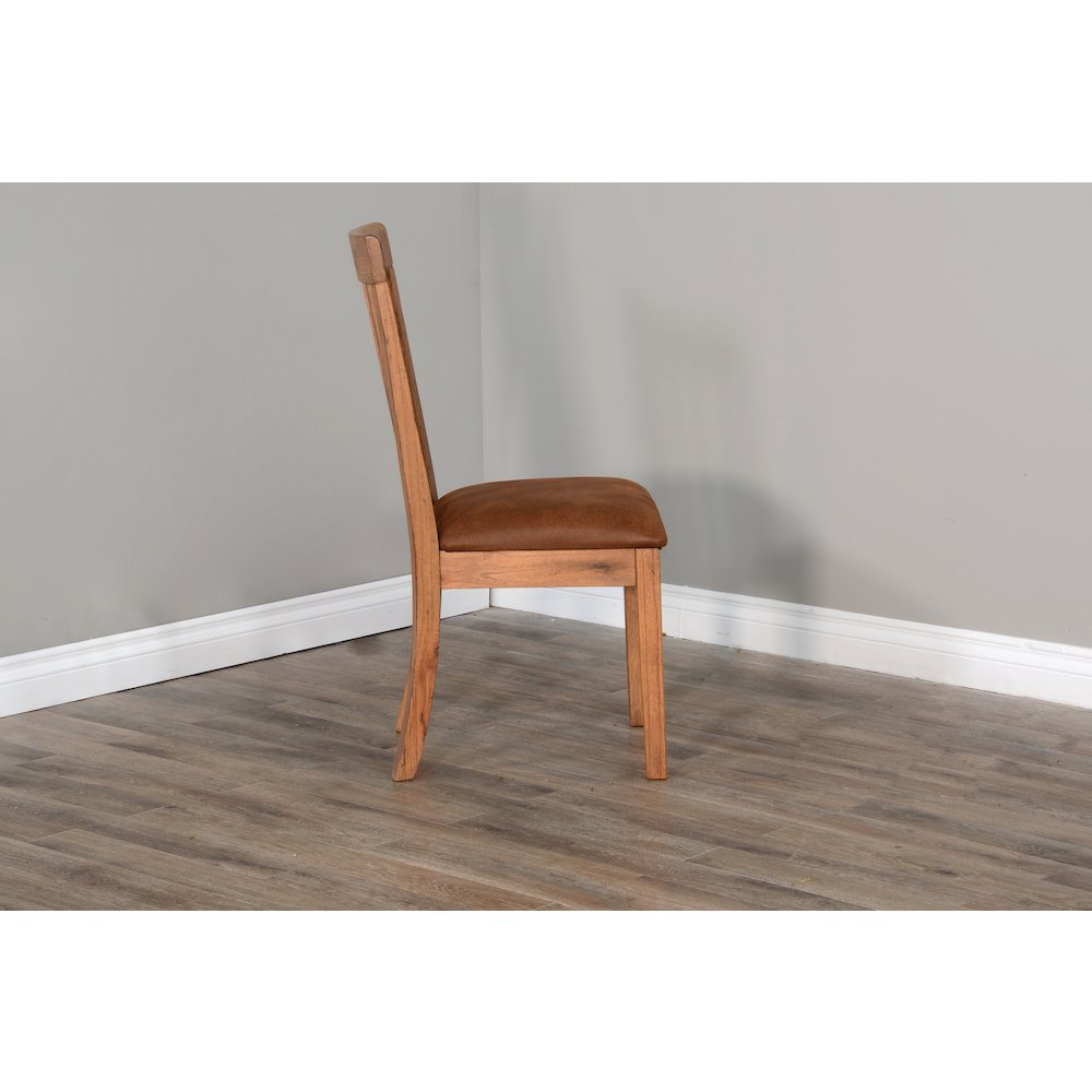 Sedona Slatback Chair, Cushion Seat (Set of 2). Picture 4