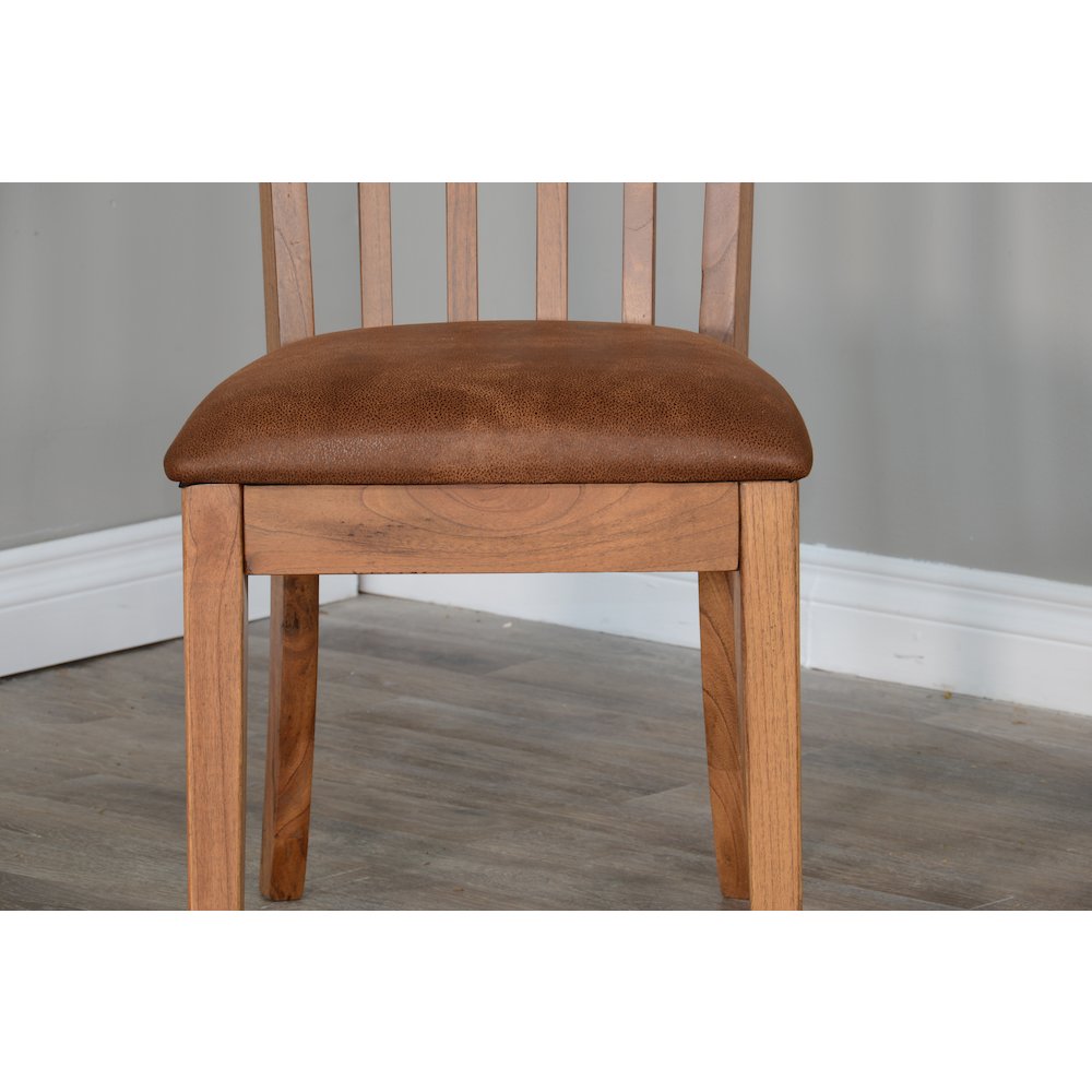 Sedona Slatback Chair, Cushion Seat (Set of 2). Picture 5