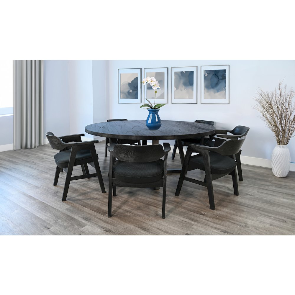Mia Large Round Dining Set. Picture 3