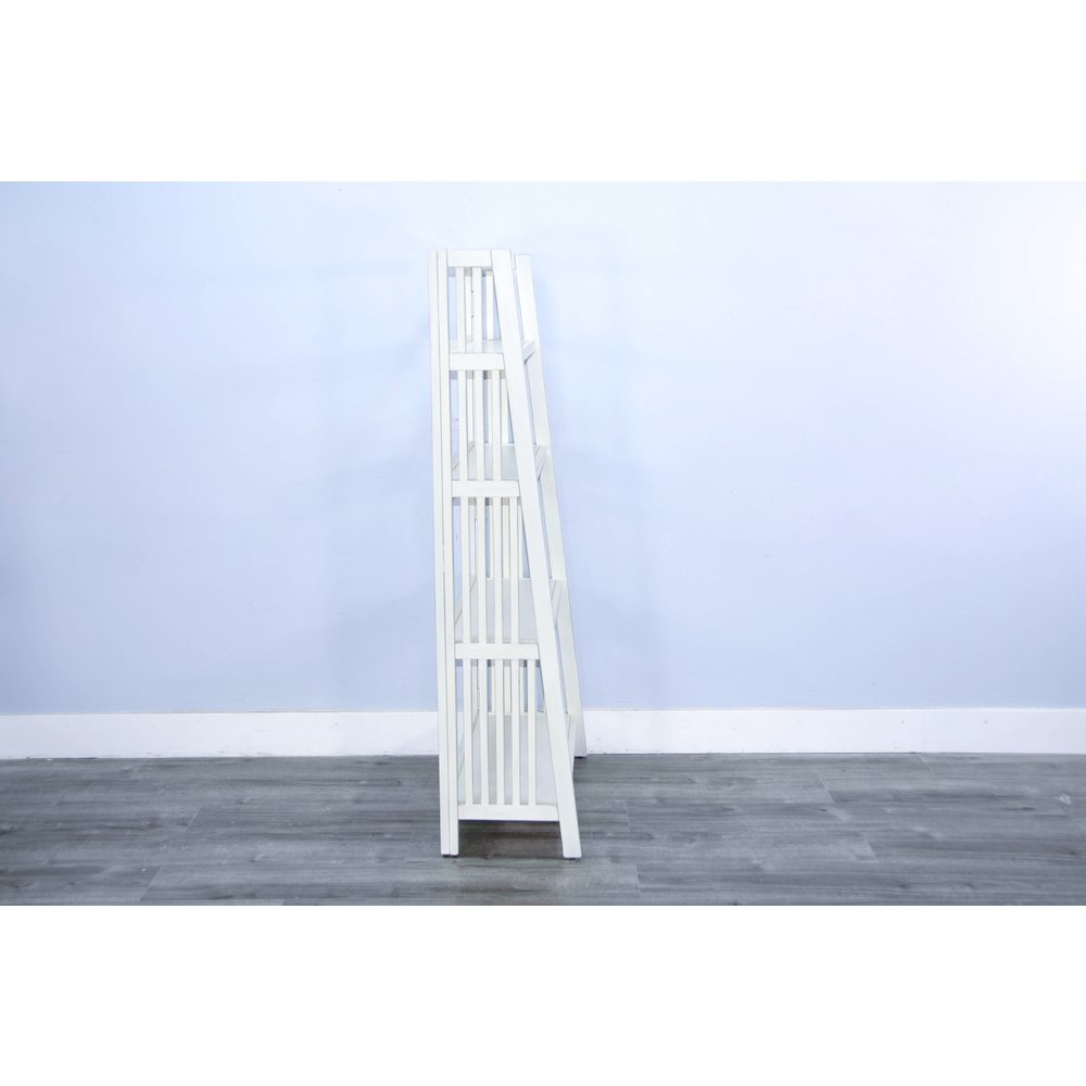 Sunny Designs  60" Mahogany Wood Folding Bookcase. Picture 3