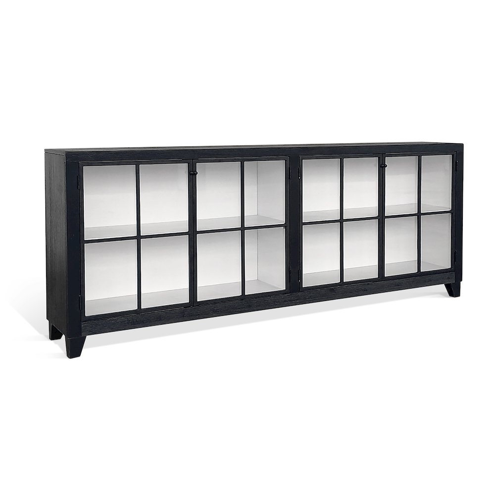 Ryan Industrial Long Accent Cabinet. Picture 1