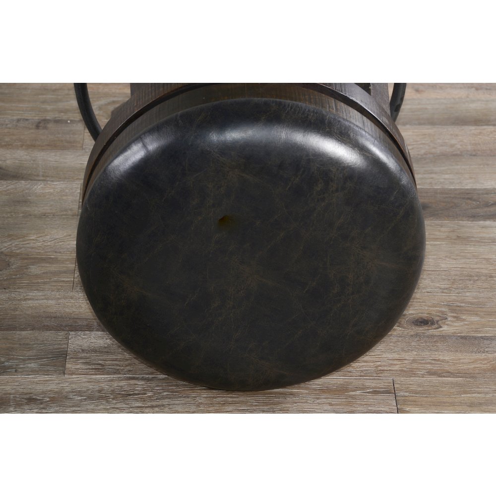 Counter Swivel Stool, Cushion Seat (Set of 2). Picture 4