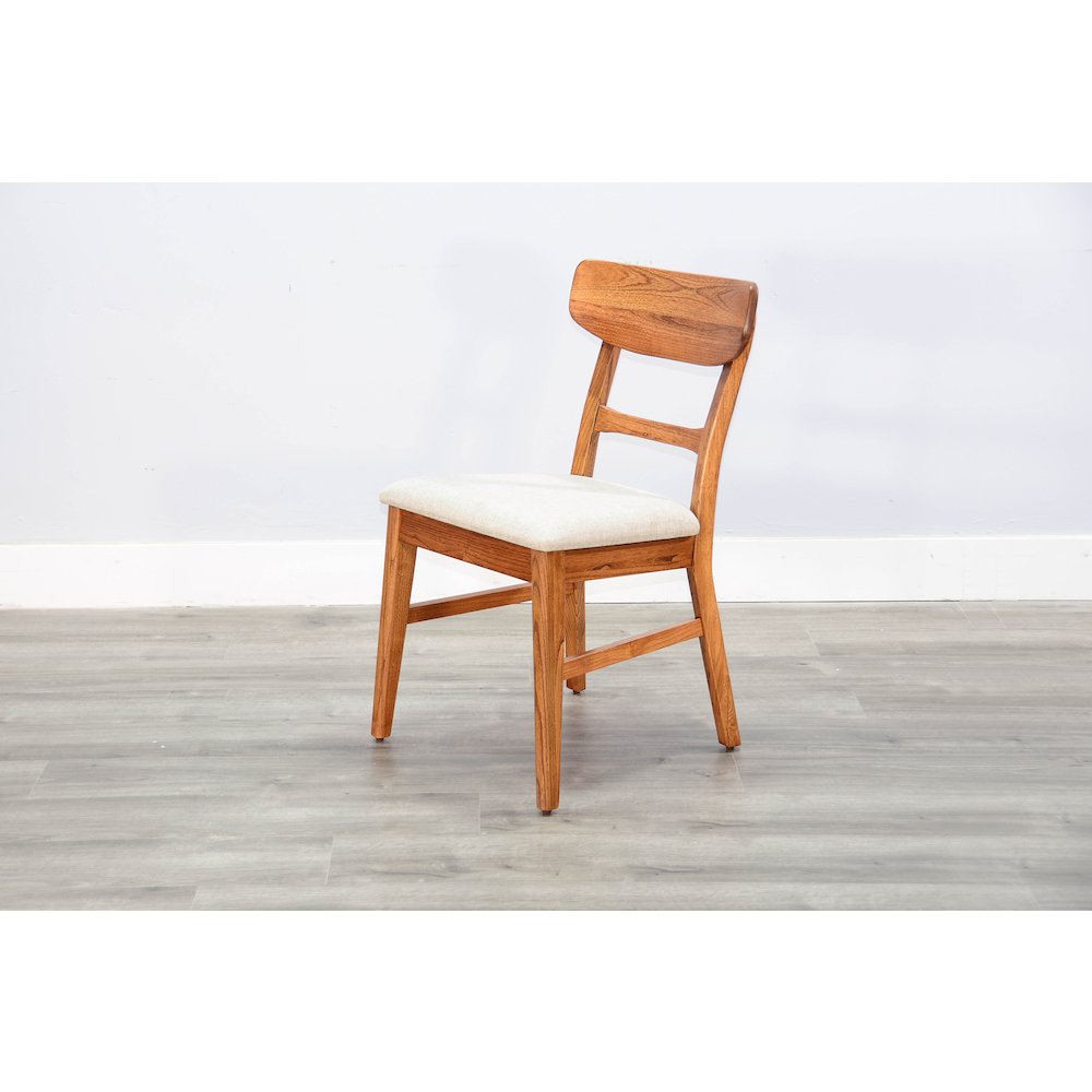 Mid-Century Modern Dining Chair (Set of 2), Cinnamon. Picture 4