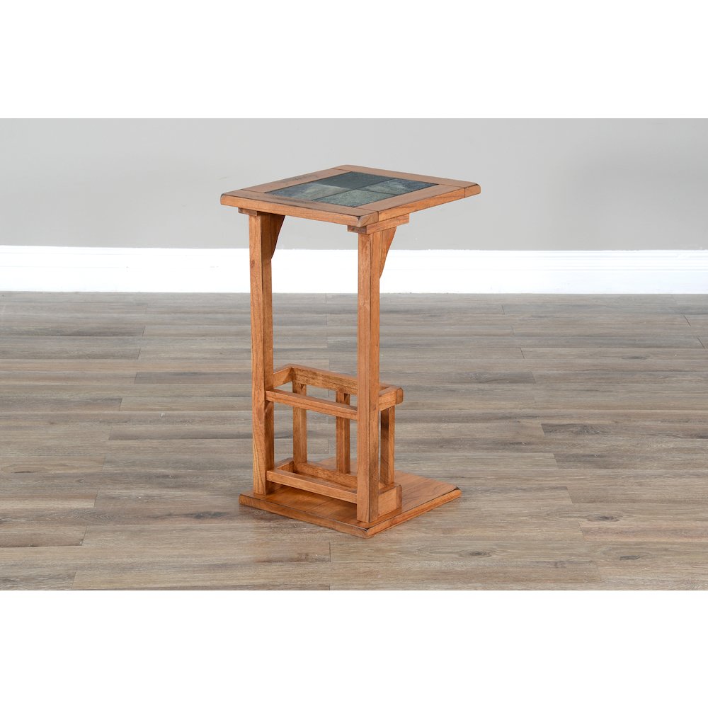 Savannah 12.5" Traditional Wood Table. Picture 3