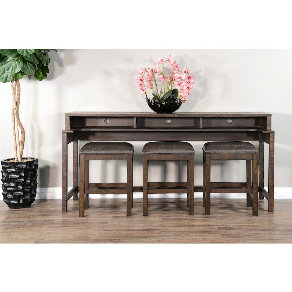 Console Table with USB Power Pack. Picture 2