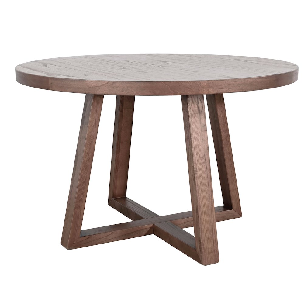 Mia Round Wood Dining Table. Picture 1