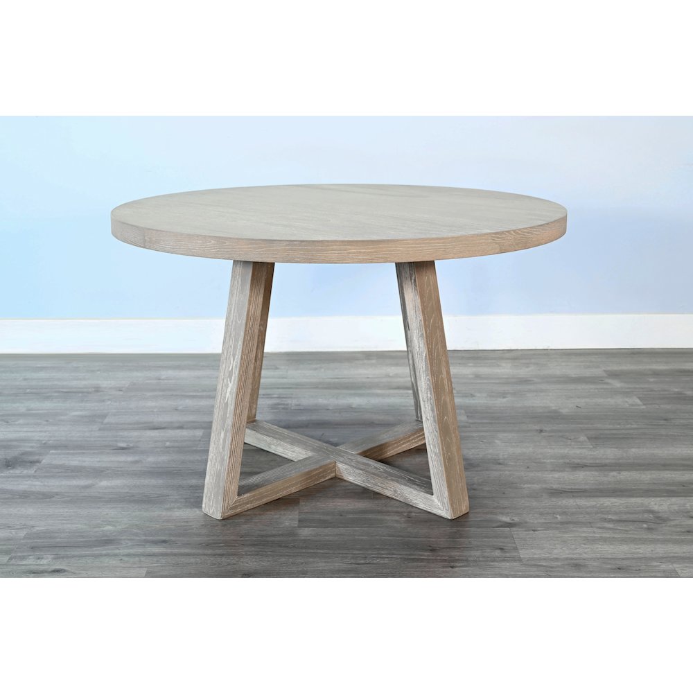 Mia Round Wood Dining Table. Picture 3