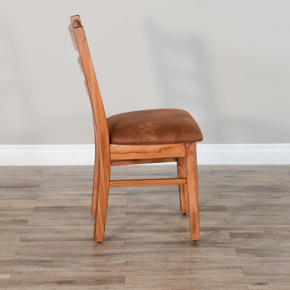Sedona Ladderback Chair, Cushion Seat (Set of 2). Picture 3