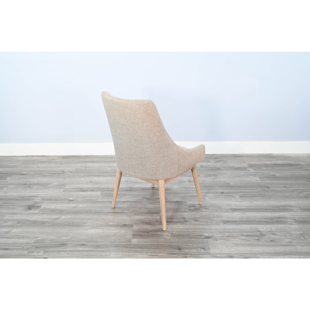 Olivia Highback Cushioned Grey Dining Chair (Set of 2). Picture 4