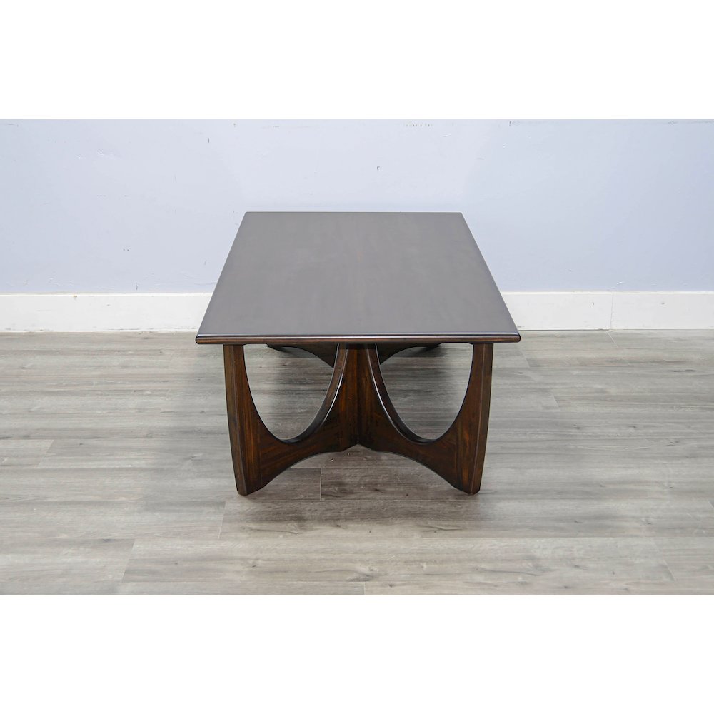 Sinatra Rectangular Cocktail Table, Coffee Bean. Picture 2