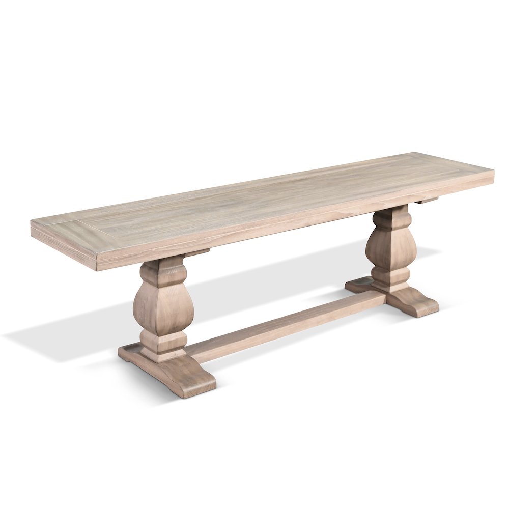 Gianna Wood Dining Bench. Picture 1