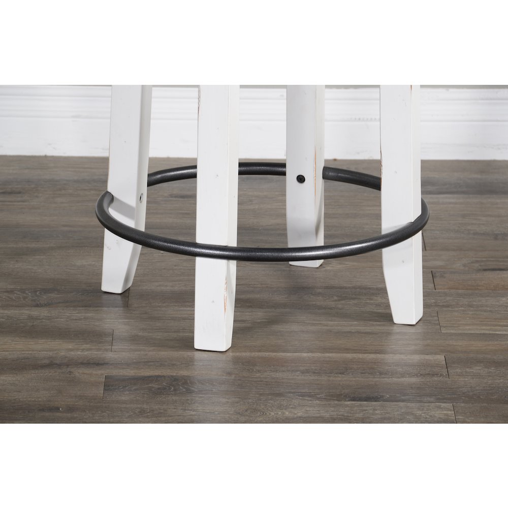 Counter Swivel Stool, Cushion Seat (Set of 2). Picture 3