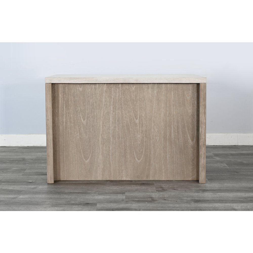 60" Modern Wood Bar Table. Picture 3