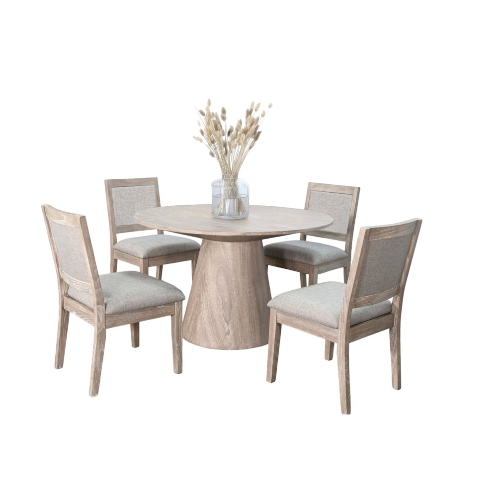 Wheat Round Dining Set. Picture 1