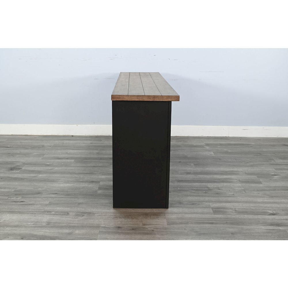 Savannah Contemporary Console Table with Arched Cutout. Picture 2