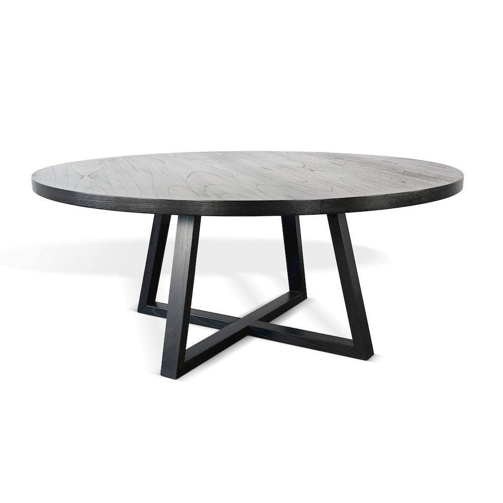 Mia Large Round Dining Table. Picture 1