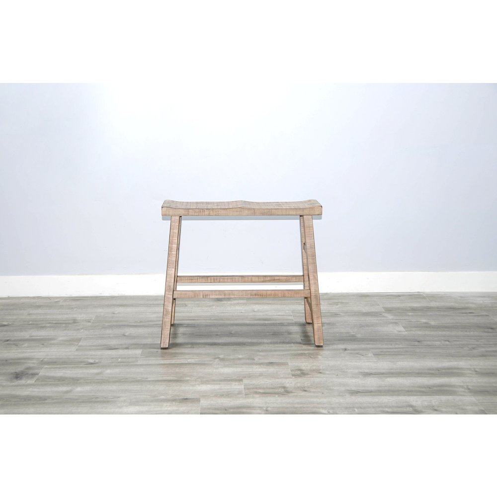 Beach Pebble 30'H Bench, Wood Seat. Picture 2