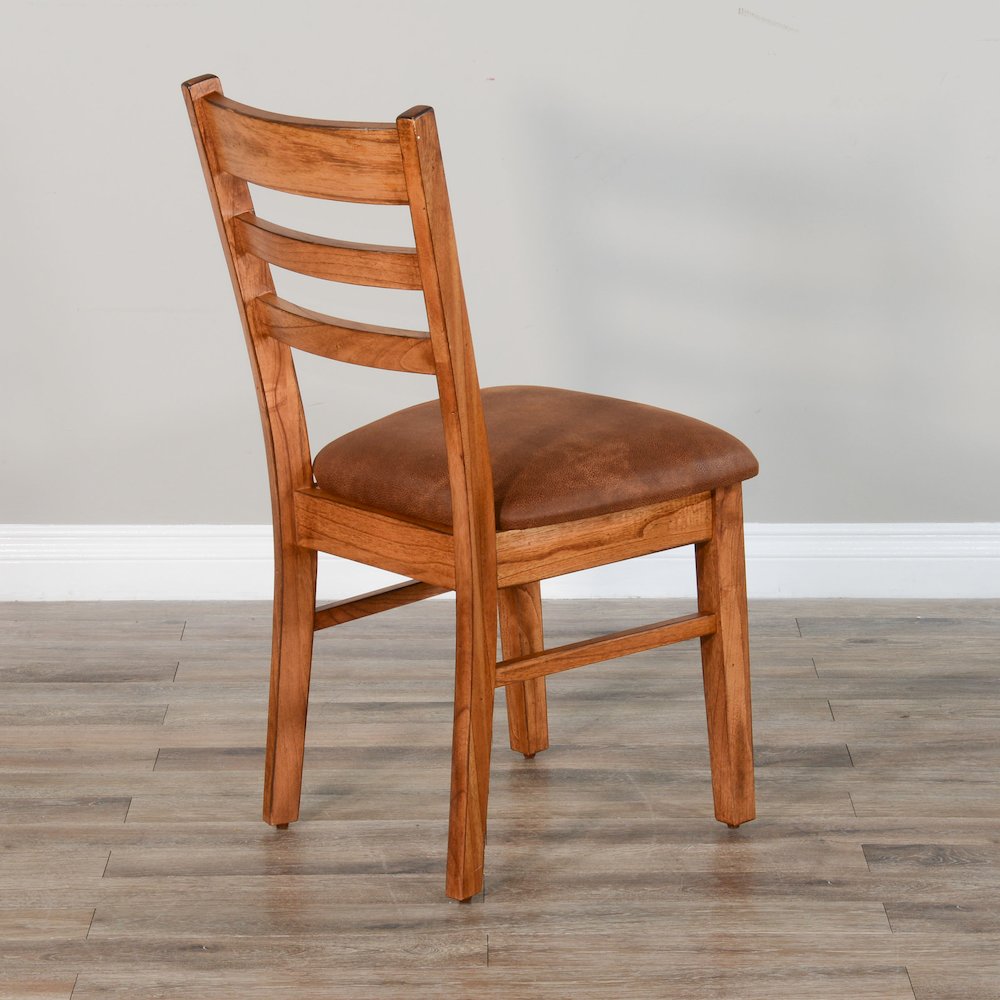Sedona Ladderback Chair, Cushion Seat (Set of 2). Picture 4