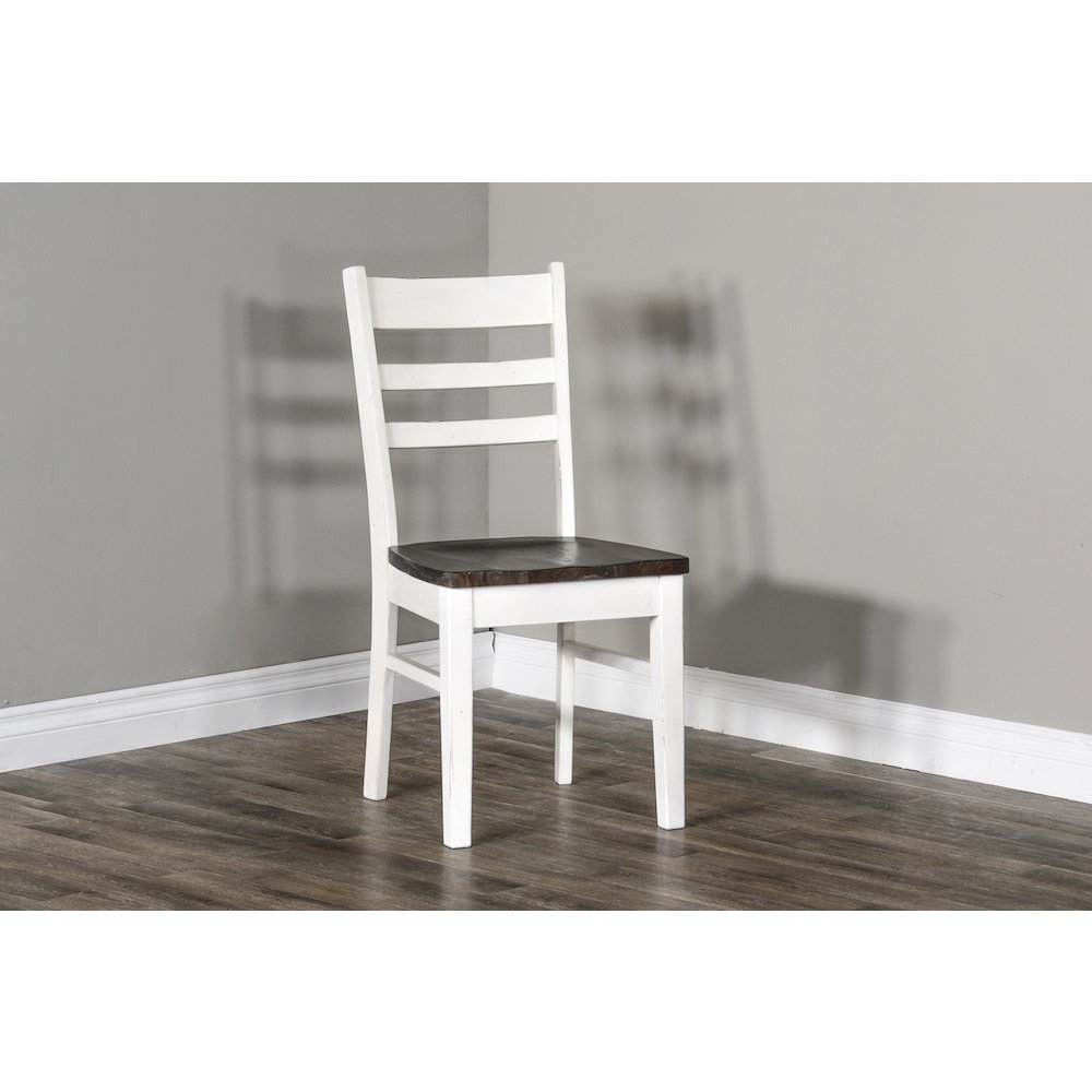 Wood Ladderback Dining Chair (Set of 2). Picture 3