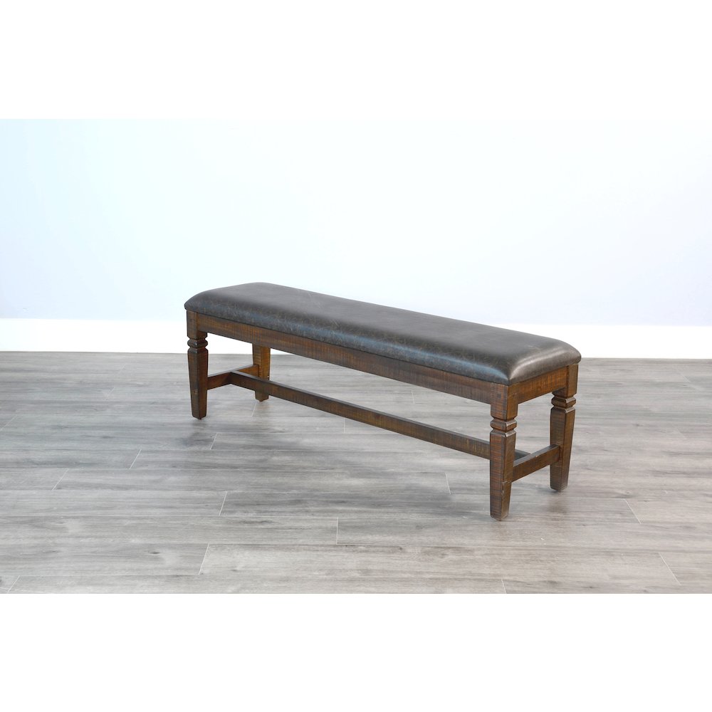 Homestead Bench, Cushion Seat. Picture 4