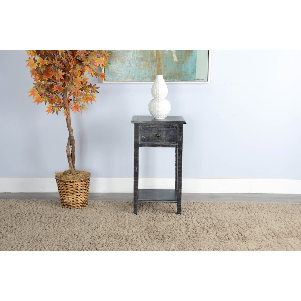 Black Sand Side Table. Picture 2