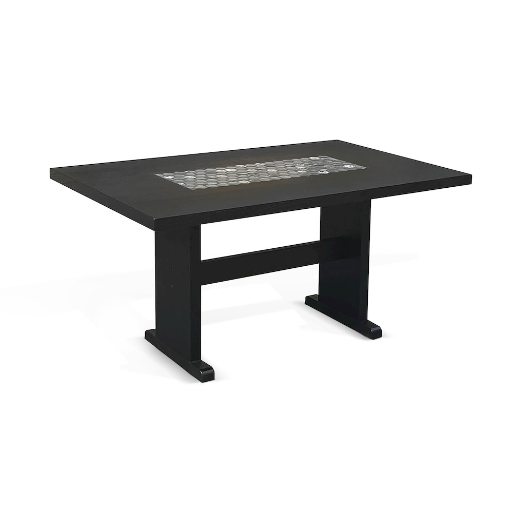 Geovanni Dining Table with Tile. Picture 1