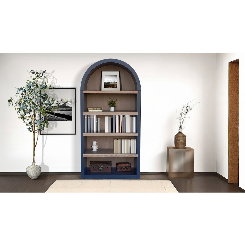 Logan Arched Bookcase. Picture 2