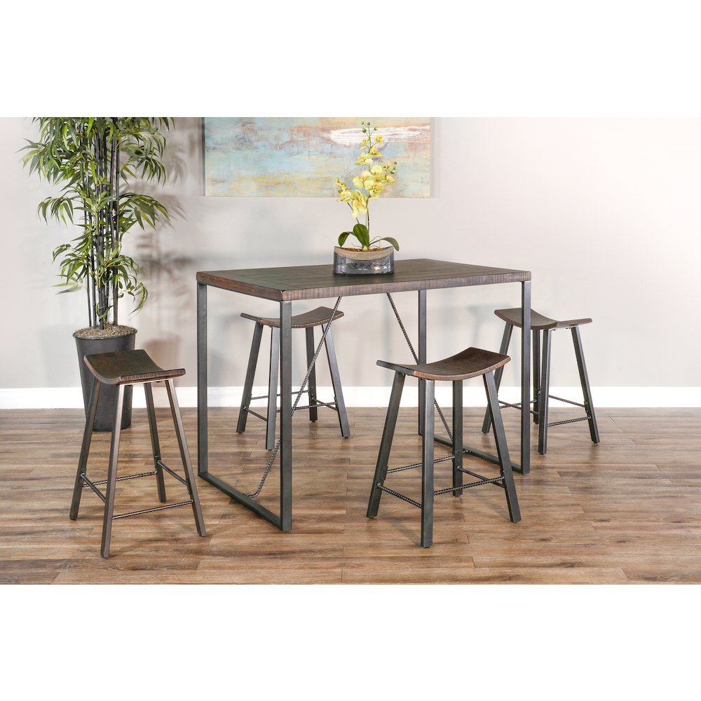 Sunny Designs Newport Counter Height Dining Table. Picture 3