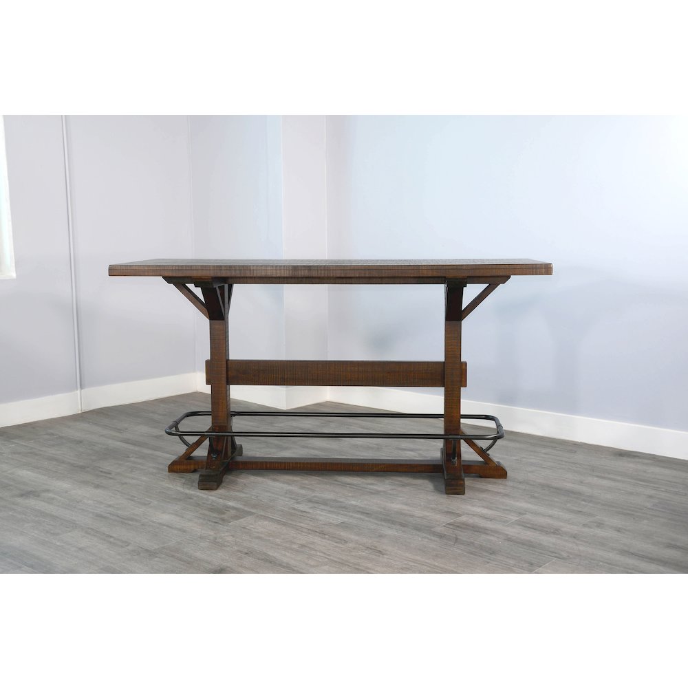 Homestead Rectangular Pub Table Set. Picture 4