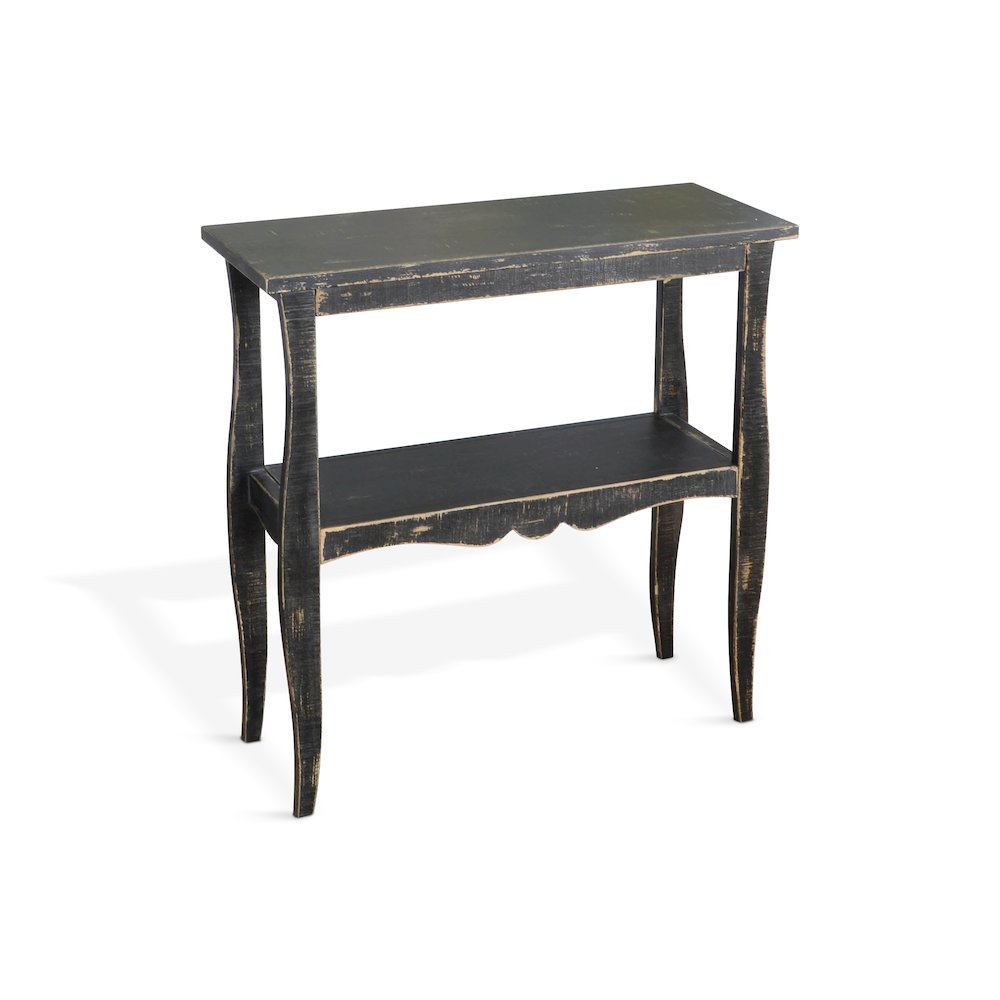 Black Sand Side Table. Picture 1