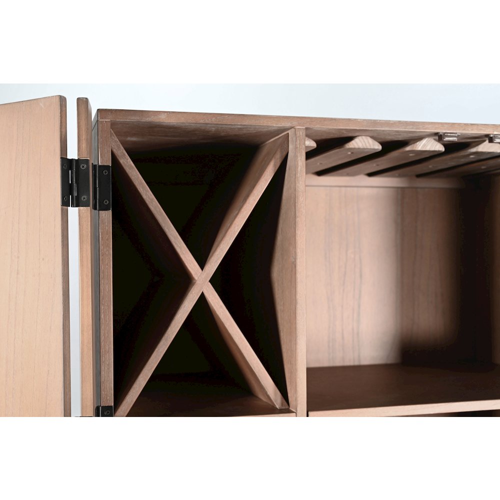 Violet Wine Bar Cabinet. Picture 5