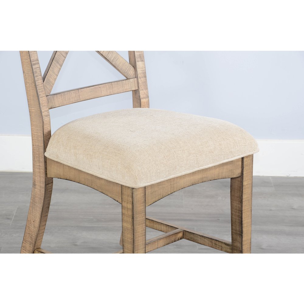 Sunny Designs Beach Pebble Chair, Cushion Seat (Set of 2). Picture 6