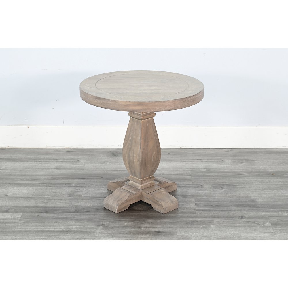 Chair Side Table, Wheat. Picture 2