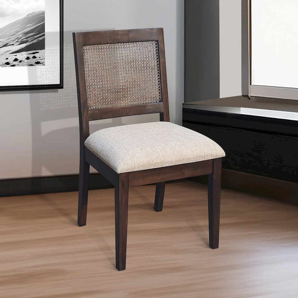 Cane Back Dining Chair (Set of 2). Picture 6