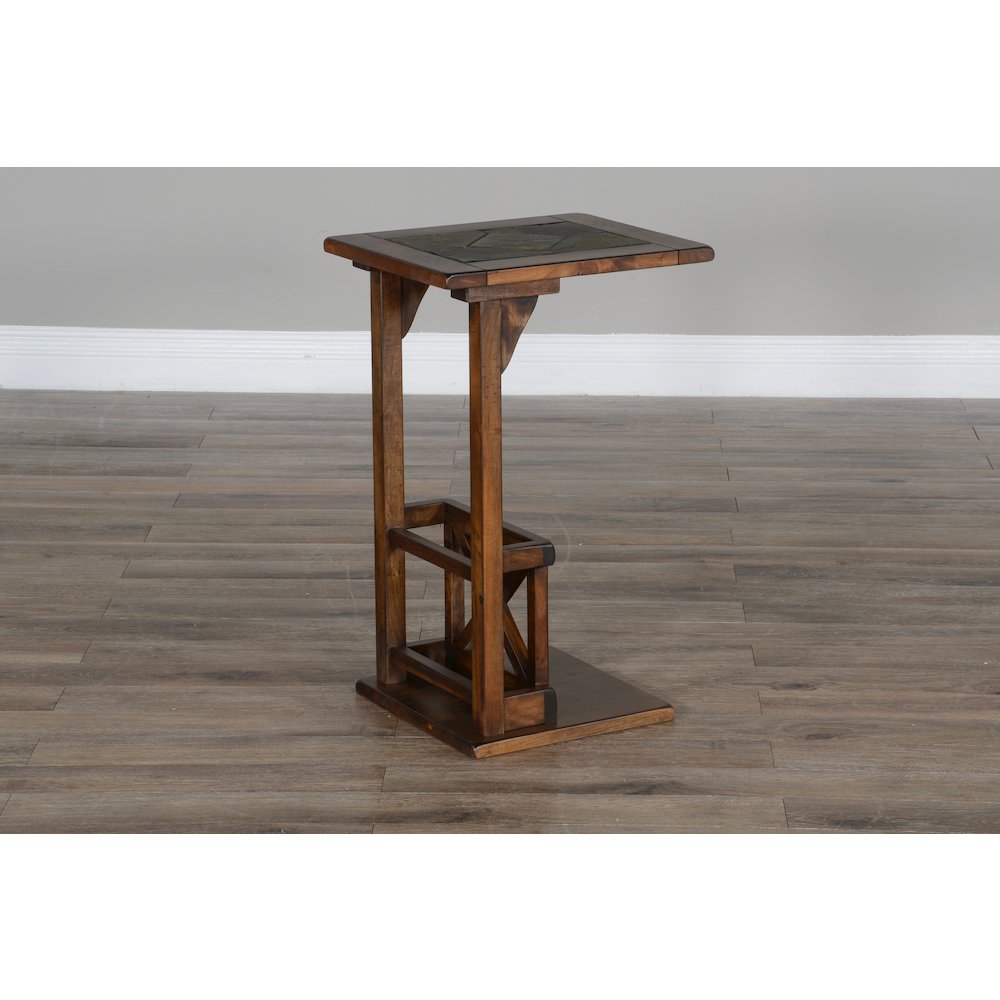 Savannah 12.5" Traditional Wood Table. Picture 5