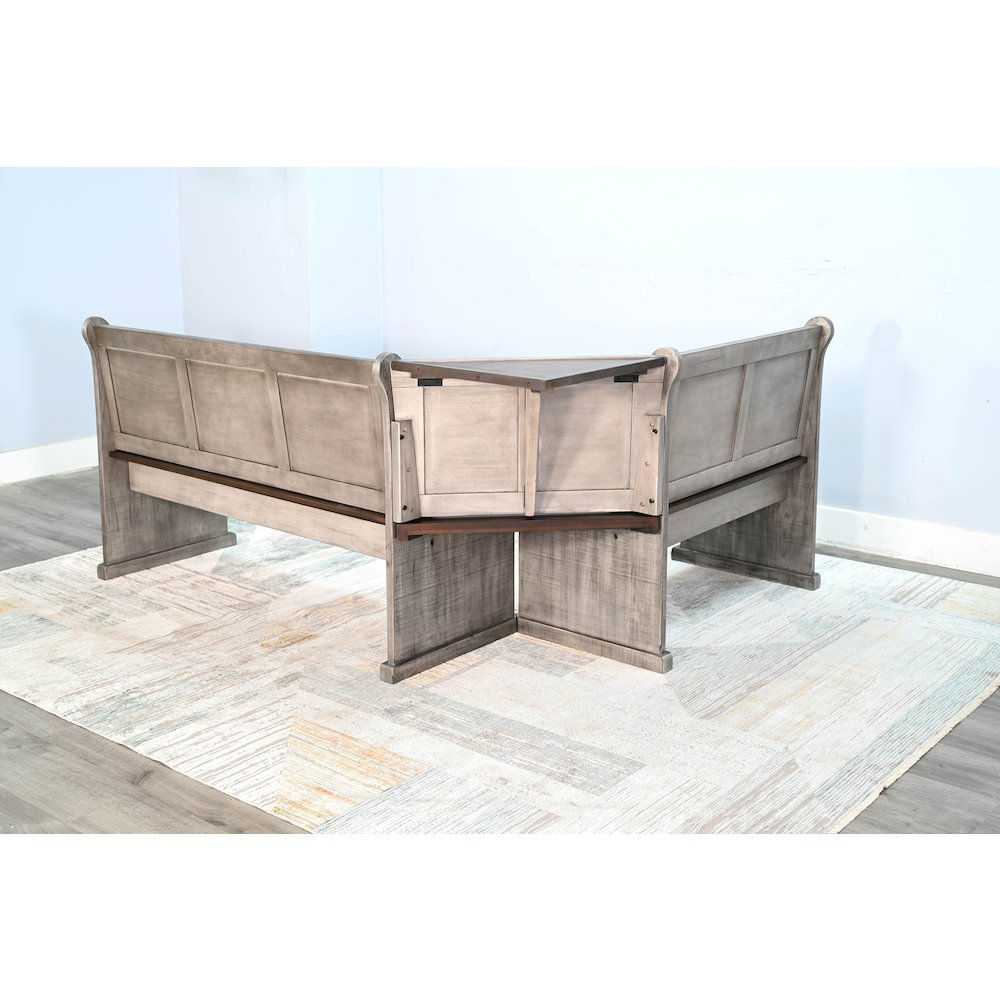 Wood Breakfast Nook Dining Set. Picture 6