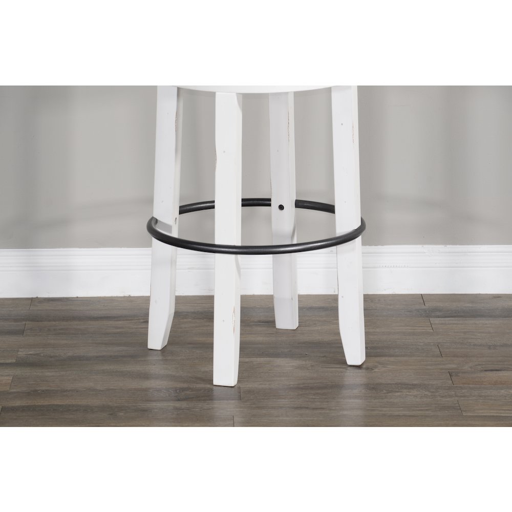 Industrial Swivel Barstool (Set of 2). Picture 2