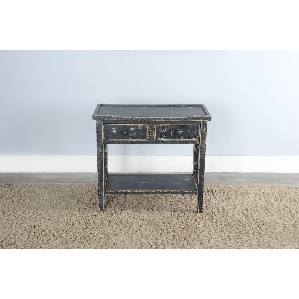 Black Sand Side Table. Picture 3