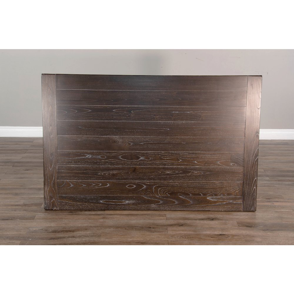 Rectangular Wood Counter Height Dining Table. Picture 2